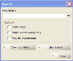 Editing idea text : pure HTML code  - Search dialog