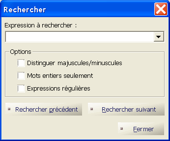 Dialogue de recherche